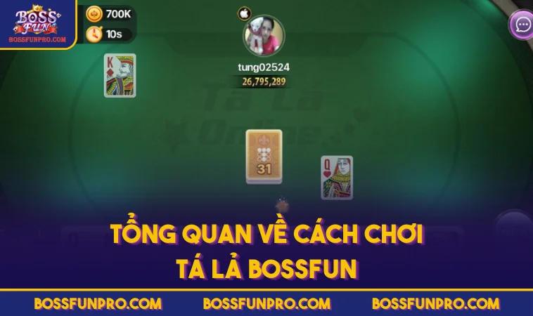 Cách Chơi Tá Lả BOSSFUN - Luật Cơ Bản Và Chiến Lược Hiệu Quả 302 Tổng quan về cách chơi Tá Lả BOSSFUN